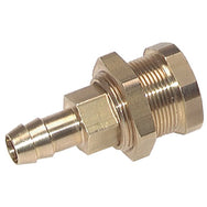 Pull Off DN 5 Air Coupling Sockets With Hose Pillar And Bulkhead