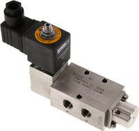 Stainless Steel 5/2-Way Pneumatic Solenoid Valves