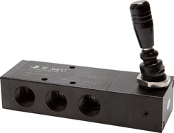 EMC 5/3-Way Hand Lever Operated Pneumatic Valves Series H