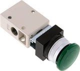 Featured image of collection - YPC 3/2-Way Button Activated Pneumatic Valves Series YMV