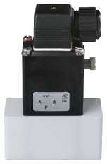 Solenoid Valve 3/2 Mixing G3/8'' Plastic FFKM/FKM 0-2bar/29psi 24VDC 0121 123339