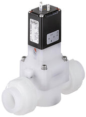 Solenoid Valve 25mm Welded Sleeves NC Plastic FKM 0.5-6bar/7-87psi 24VDC 142 88661