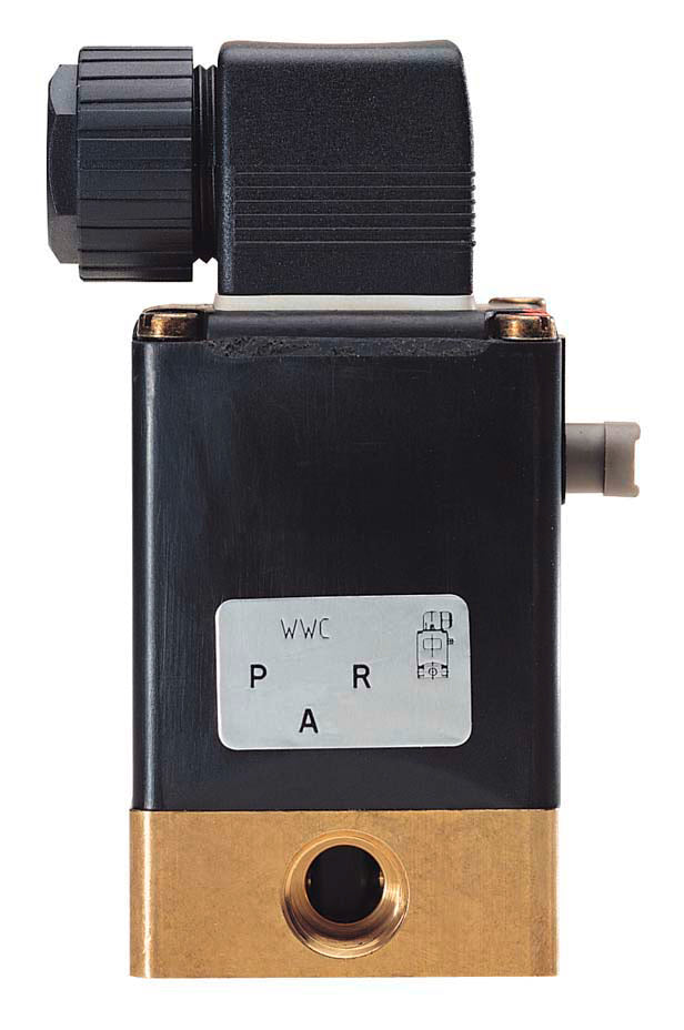 Solenoid Valve 3/2 NC G1/4'' Brass NBR 0-5bar/73psi 12VDC 0330 49698