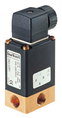 Solenoid Valve 3/2 Universal G1/4'' Brass EPDM 0-12bar/174psi 24VDC 0330 214630