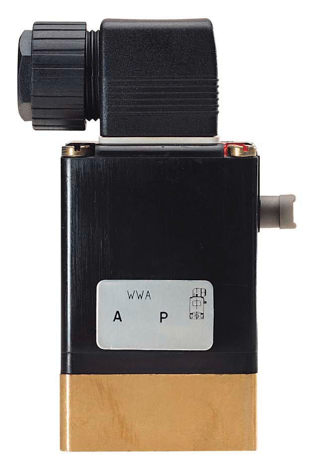Solenoid Valve 3/2 Mixing 32x46mm SFB Flange Brass EPDM -1-5bar/-15-73psi 24VDC 0331 57216