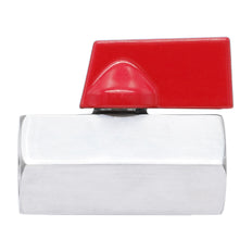 G 1/8'' F/F 2-Way Stainless Steel Mini Ball Valve 69 bar PTFE - TamesonPRO 1113-018-F