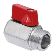 G 1/8'' M/F 2-Way Stainless Steel Mini Ball Valve 69 bar PTFE - TamesonPRO 1113-018-MF