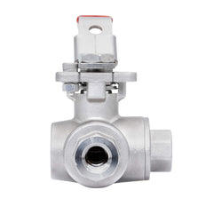 Rp 2'' 3-Way T-Port Stainless Steel Ball Valve 69 bar RTFE ISO-Top F07 - TamesonPRO 1125-200-T