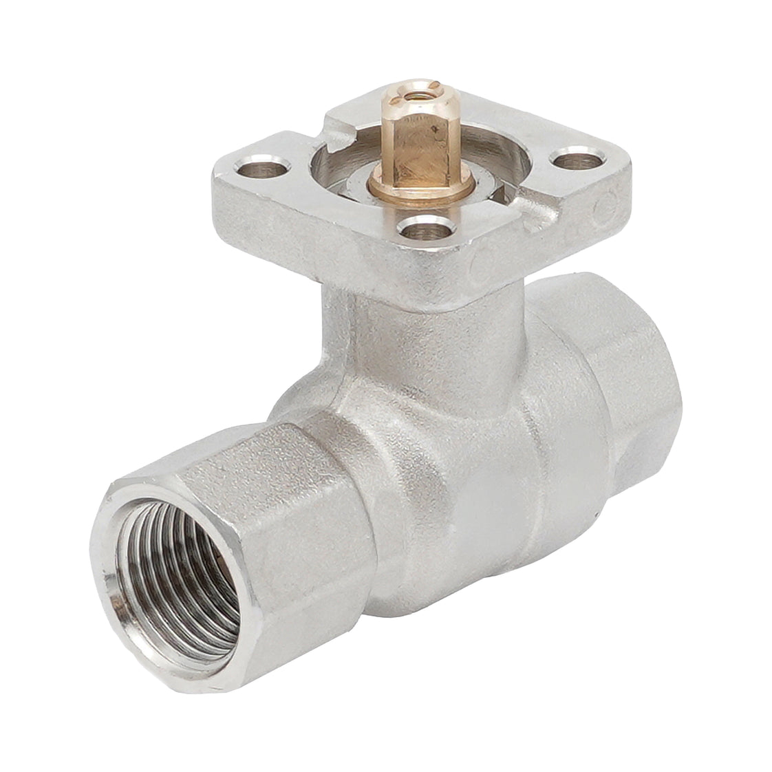 Rp 1/4" 2-way Brass Ball Valve ISO-Top F03 PN40 - TamesonPRO 1141-014