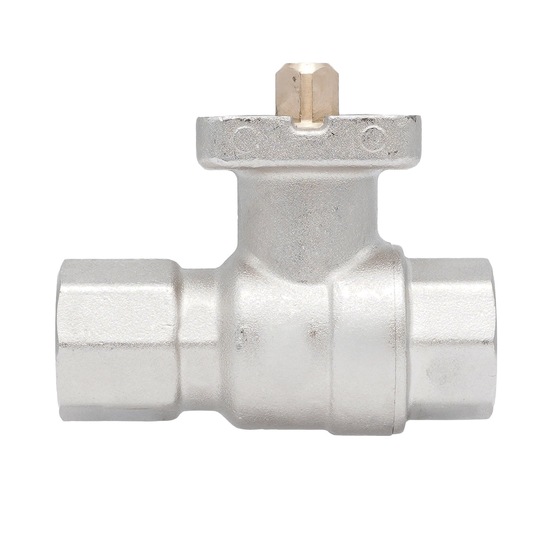 Rp 3/8" 2-way Brass Ball Valve ISO-Top F03 PN40 - TamesonPRO 1141-038