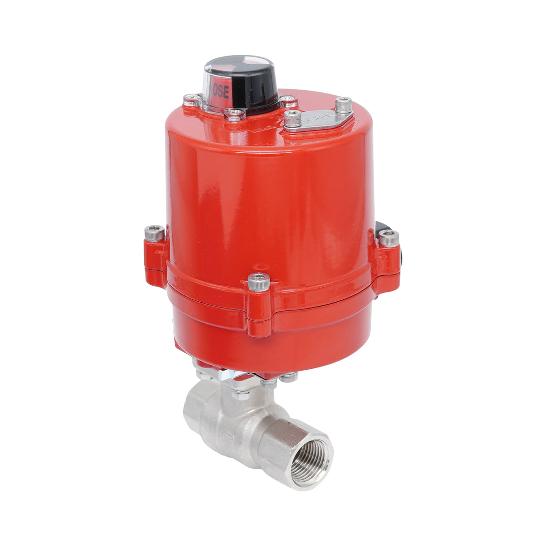 Rp 3/4" 2-Way Electric Brass Ball Valve 12 V AC/DC