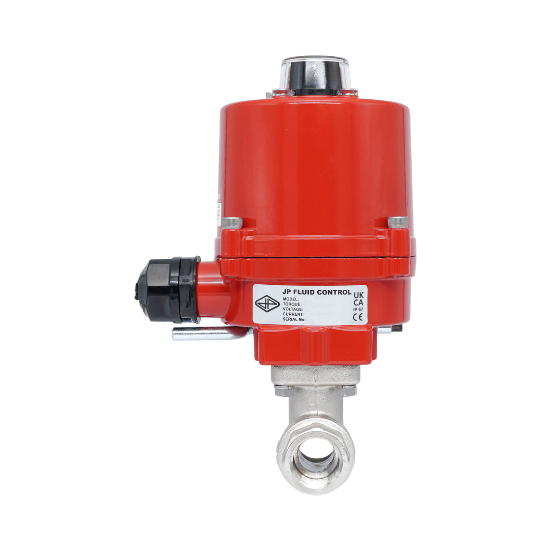 Rp 3/8" 2-Way Electric Brass Ball Valve 12 V AC/DC