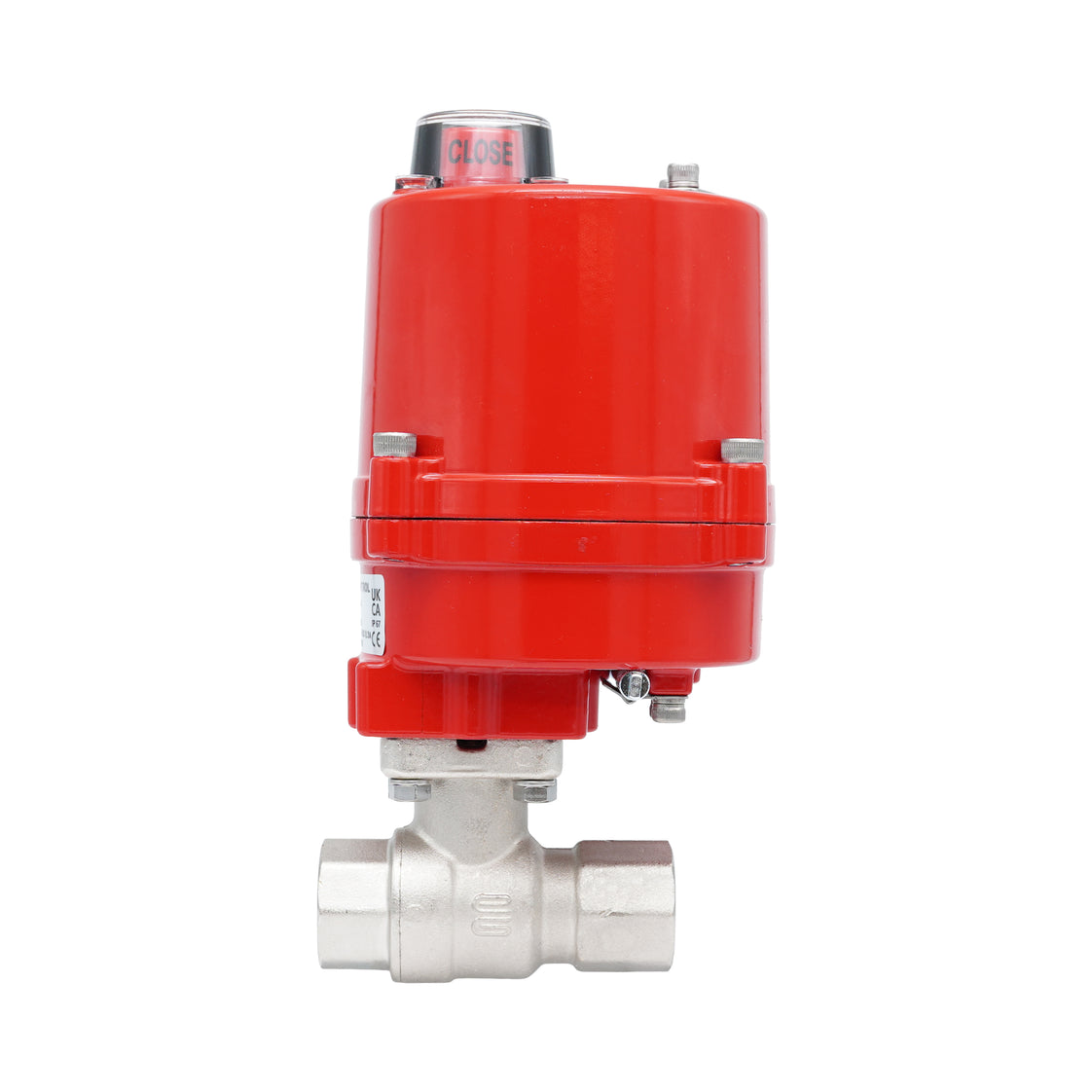 Rp 1/4" 2-Way Electric Brass Ball Valve 24 V AC/DC