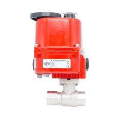 Rp 3/8" 2-Way Modulating Electric Brass Ball Valve 24 V AC/DC