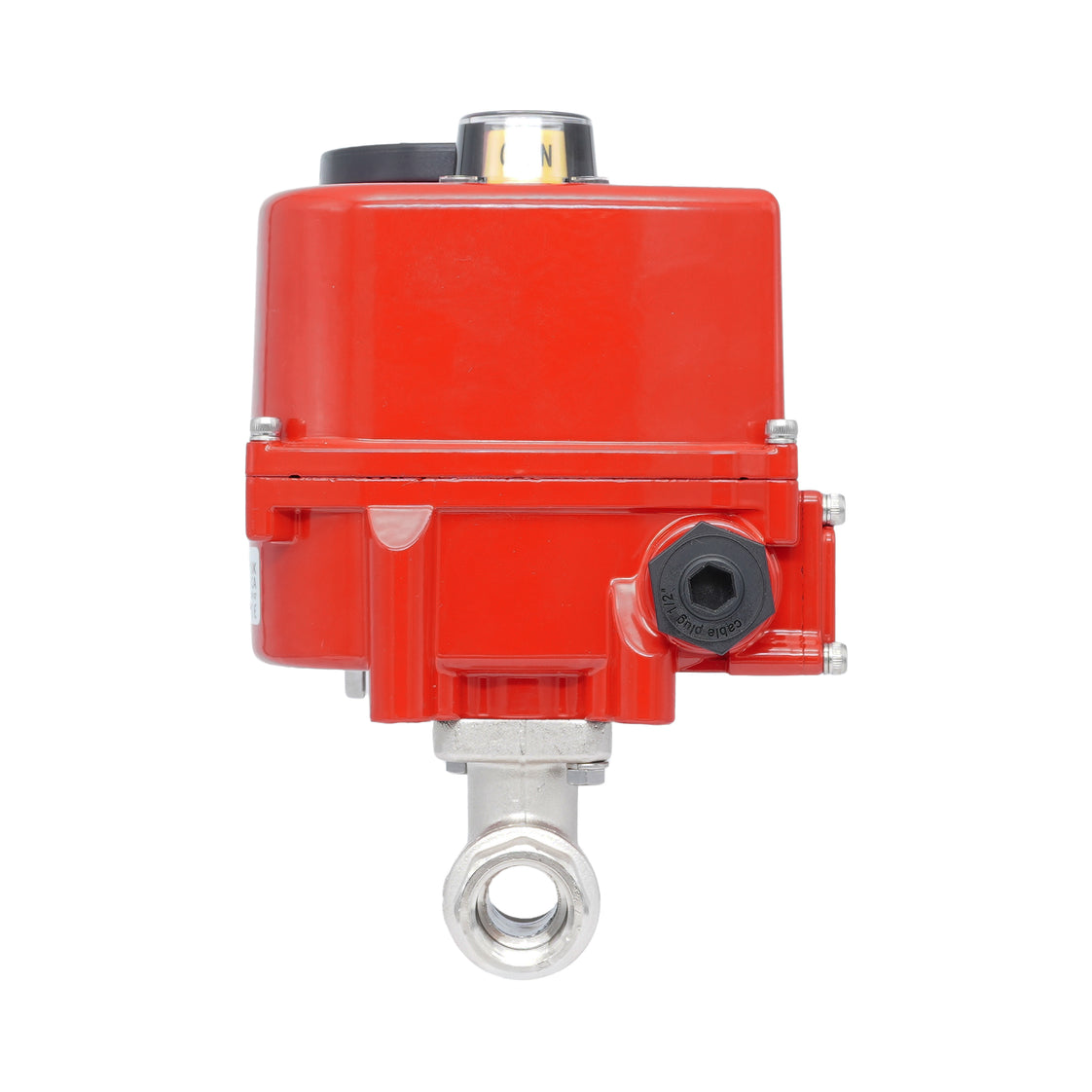 Rp 1/2" 2-Way Modulating Electric Brass Ball Valve 24 V AC/DC