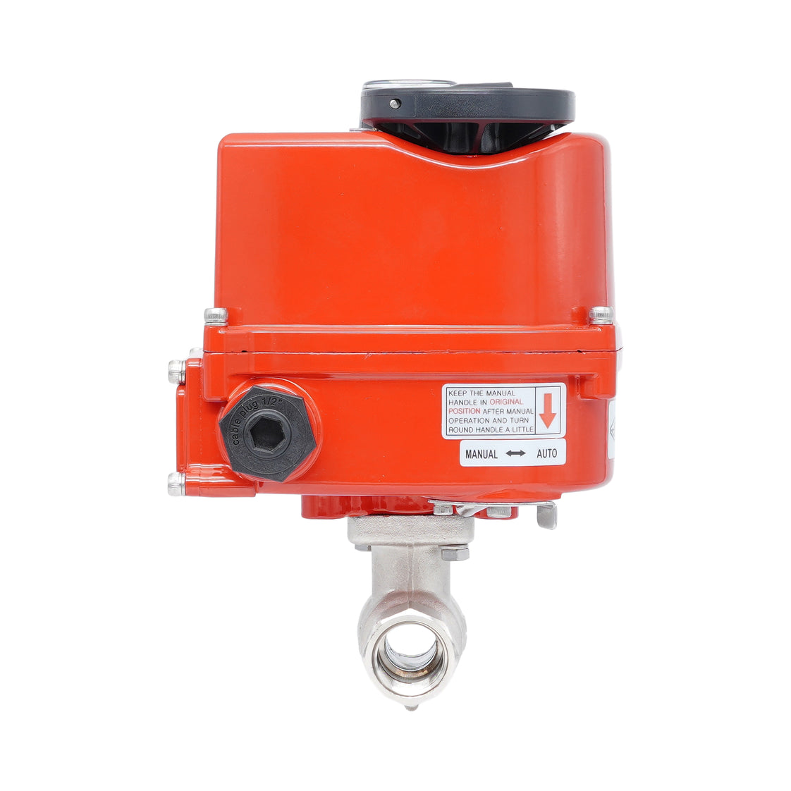 Rp 3/8" 2-Way Modulating Electric Brass Ball Valve 24 V AC/DC