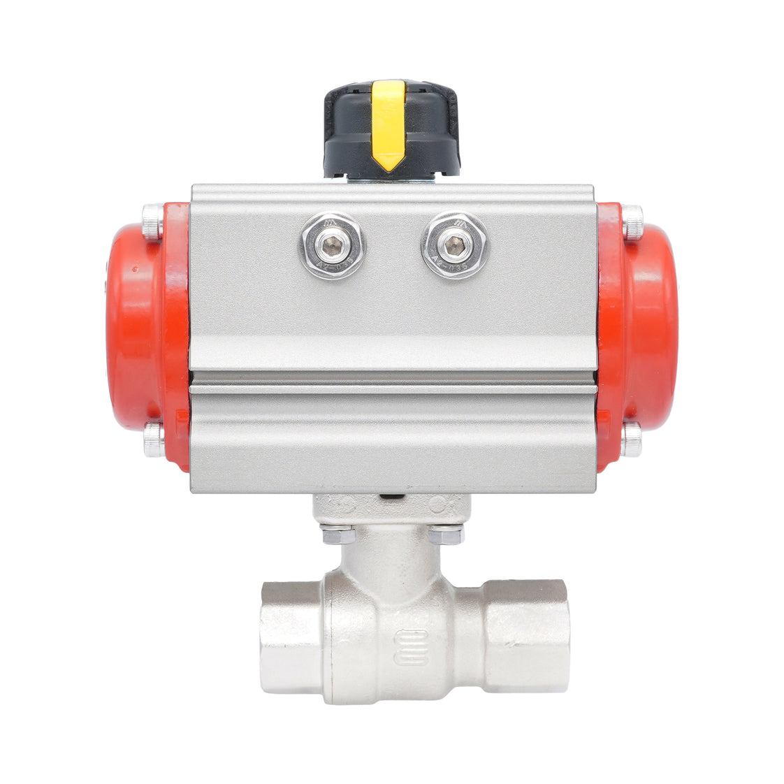 Rp 1/2" 2-Way Pneumatic Brass Ball Valve - Spring Closing