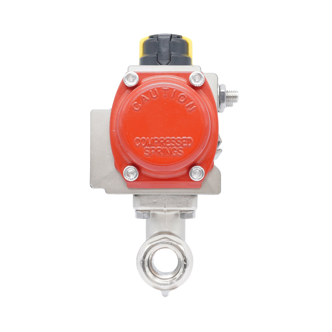 Rp 3/4" 2-Way Pneumatic Brass Ball Valve - Spring Closing