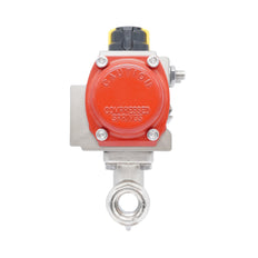 Rp 1/2" 2-Way Pneumatic Brass Ball Valve - Spring Closing
