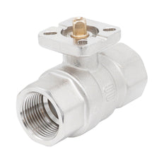 Rp 1-1/4" 2-way Brass Ball Valve ISO-Top F04/F05 PN40 - TamesonPRO 1141-114