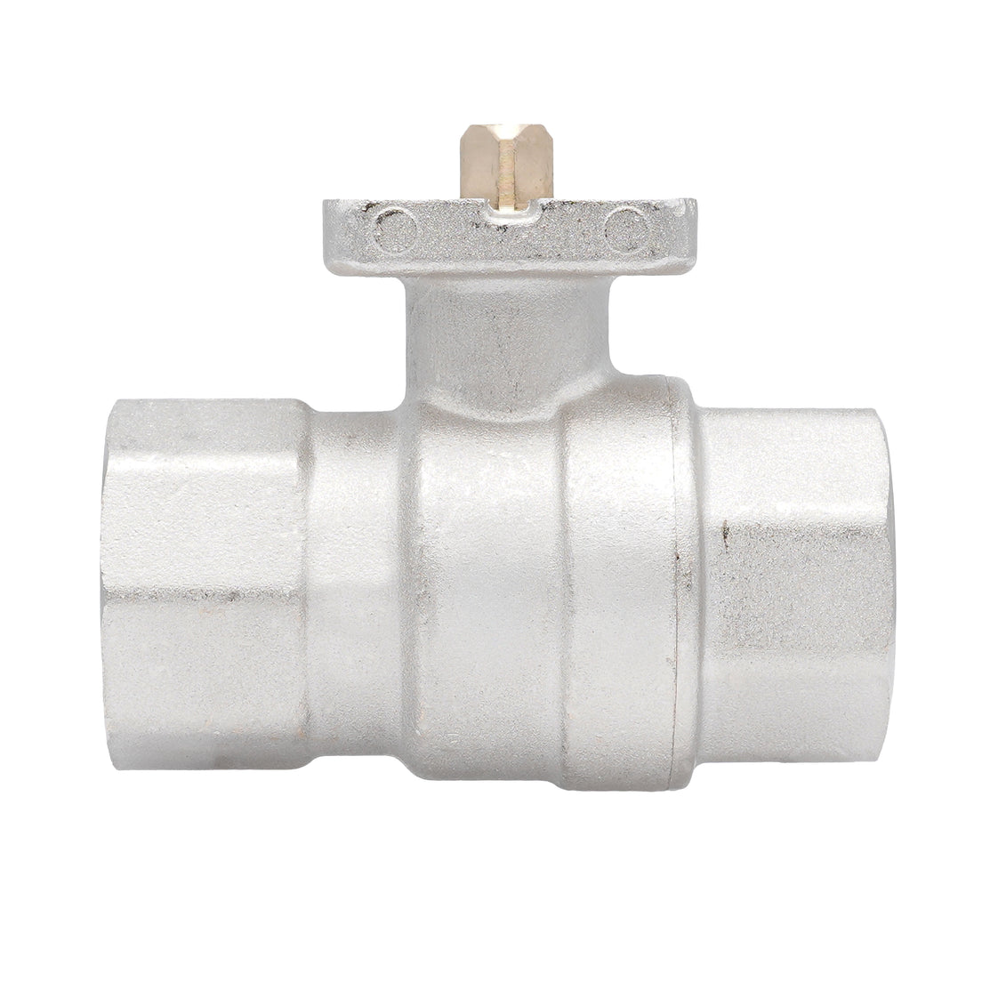 Rp 1-1/4" 2-way Brass Ball Valve ISO-Top F04/F05 PN40 - TamesonPRO 1141-114