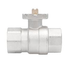 Rp 1-1/4" 2-way Brass Ball Valve ISO-Top F04/F05 PN40 - TamesonPRO 1141-114