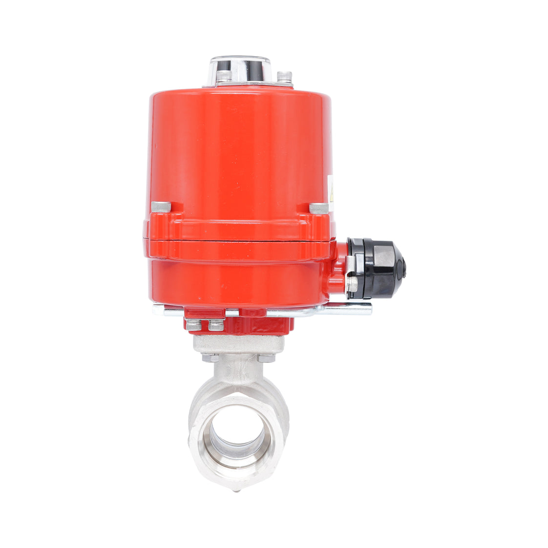 Rp 1" 2-Way Electric Brass Ball Valve 24 V AC/DC