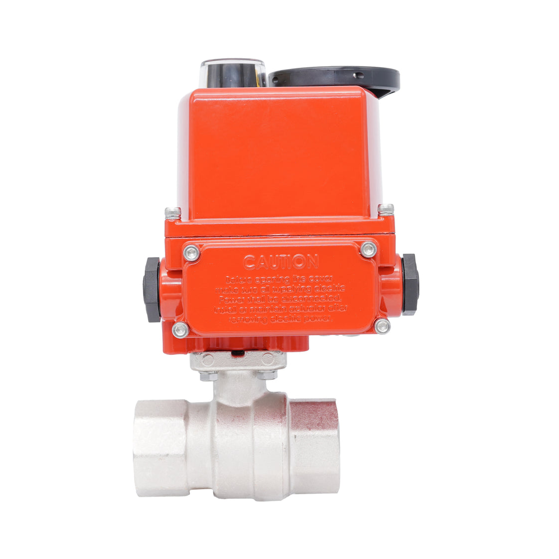 Rp 1-1/4" 2-Way Modulating Electric Brass Ball Valve 24 V AC/DC