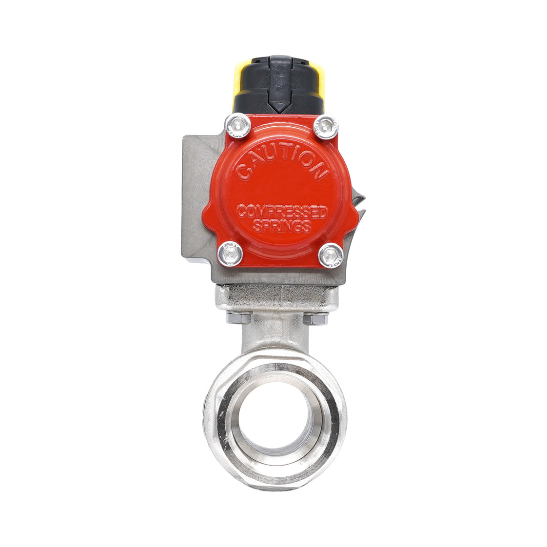 Rp 3/4" 2-Way Pneumatic Brass Ball Valve - Double Acting
