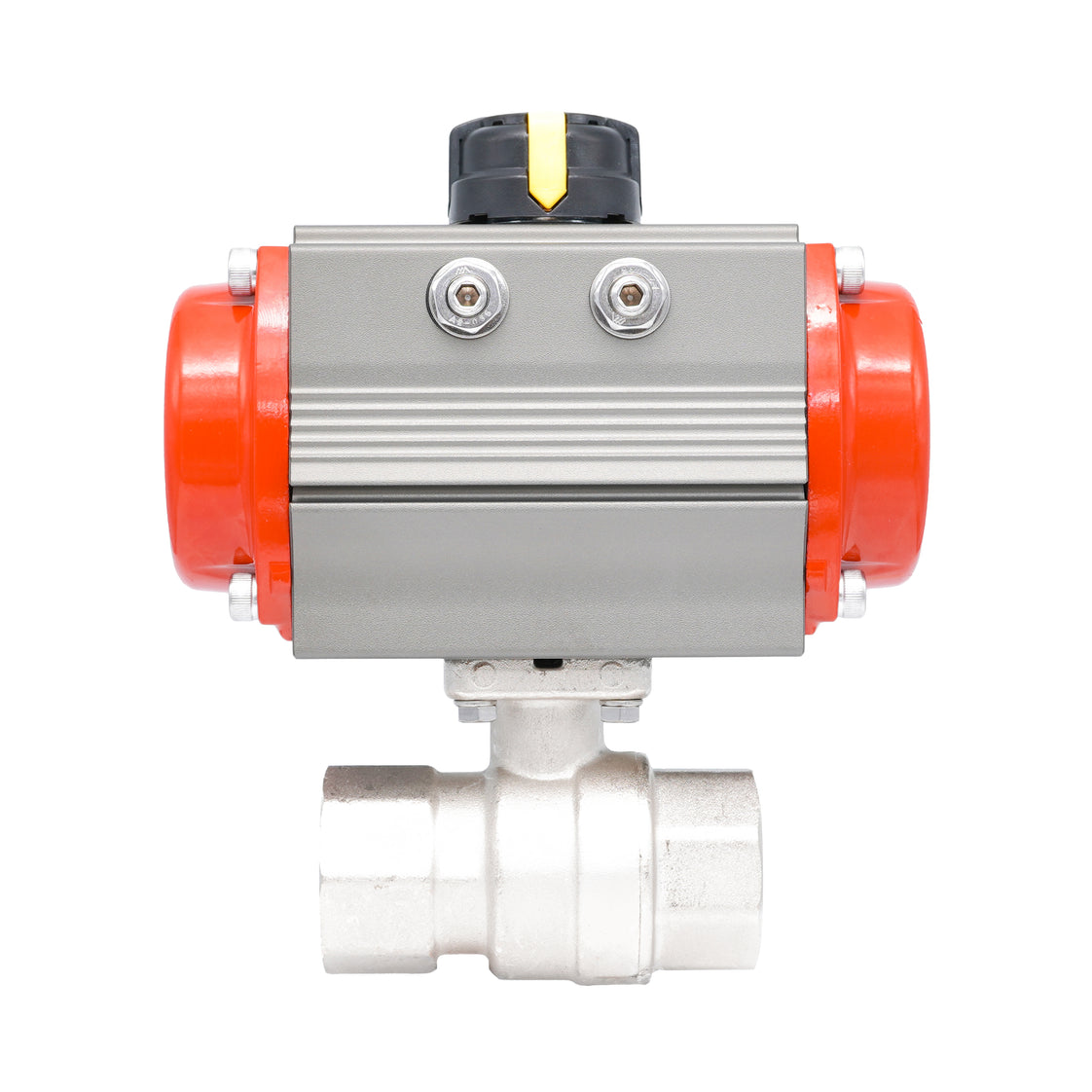 Rp 1" 2-Way Pneumatic Brass Ball Valve - Spring Closing