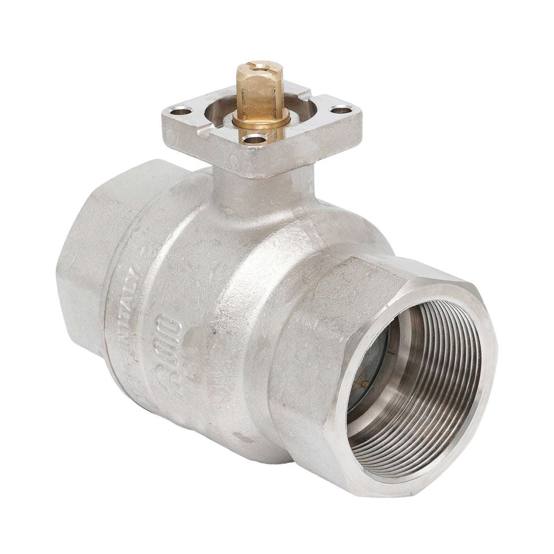 Rp 3" 2-way Brass Ball Valve ISO-Top F07 PN16 - TamesonPRO 1141-300
