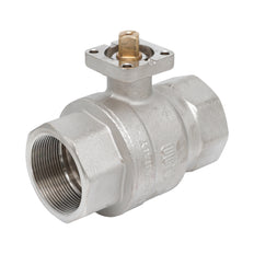 Rp 2-1/2" 2-way Brass Ball Valve ISO-Top F07 PN25 - TamesonPRO 1141-212