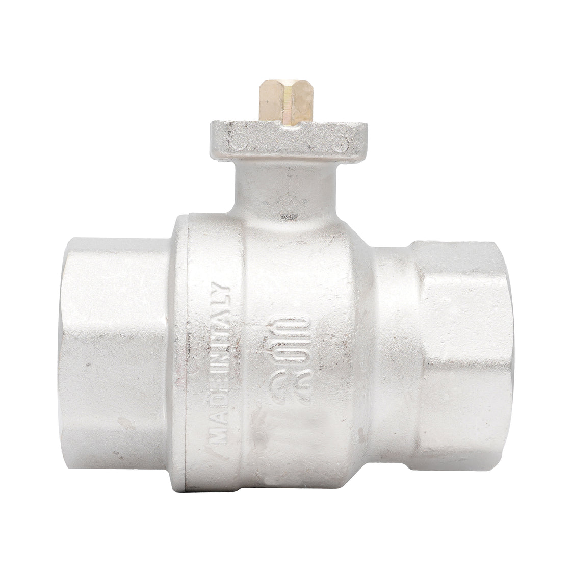 Rp 2-1/2" 2-way Brass Ball Valve ISO-Top F07 PN25 - TamesonPRO 1141-212
