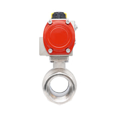 Rp 3" 2-Way Pneumatic Brass Ball Valve - Double Acting