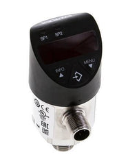 0 to 100bar Stainless Steel Wika Electronic Pressure Switch G1/4'' 1VDC IO-Link 4-pin M12 Connector