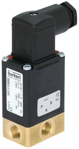 Solenoid Valve 3/2-Way G1/4'' Universal Brass NBR 0-12bar/174psi 24VDC 0330 20015968