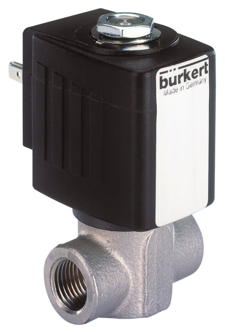 Solenoid Valve G1/2'' NC Stainless steel PTFE 0-10bar/145psi 230VAC/DC ATEX 6240 20005474