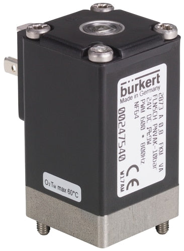 Solenoid Valve 32x32 mm SFB flange NC Stainless steel FFKM -1-3.5bar/-15-51psi 24VDC 2873 20007536