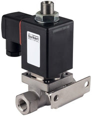 Solenoid Valve 3/2-Way G1/4'' NC Stainless steel FKM 0-6bar/87psi 230VAC Vacuum 0355 66759
