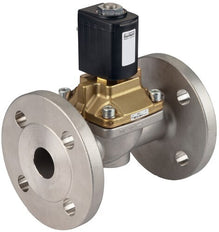 Solenoid Valve 32 mm Flange NC Stainless steel PTFE 0-10bar/145psi 24VAC Steam 6407 20032737