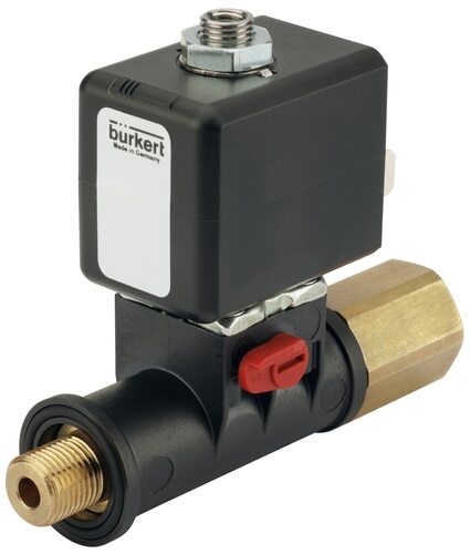Solenoid Valve 3/2 NC 20x20 mm SFB Brass FKM 0-16bar/232psi 110VAC 7012 20080950