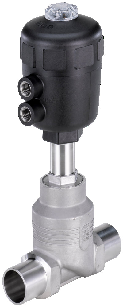 Welded End DN 80 NO Pneumatic 2-Way Globe Valve Stainless Steel - 2012 - 156490