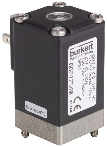 Solenoid Valve 32x32 mm SFB flange NC Stainless steel FKM -1-12bar/-15-174psi 12VDC 2873 390264