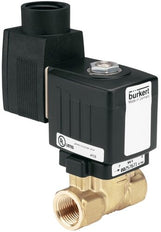 Solenoid Valve NPT 1/2'' NC Brass NBR 0-10bar/145psi 24VAC/DC Anti-Waterhammer 6213 333650