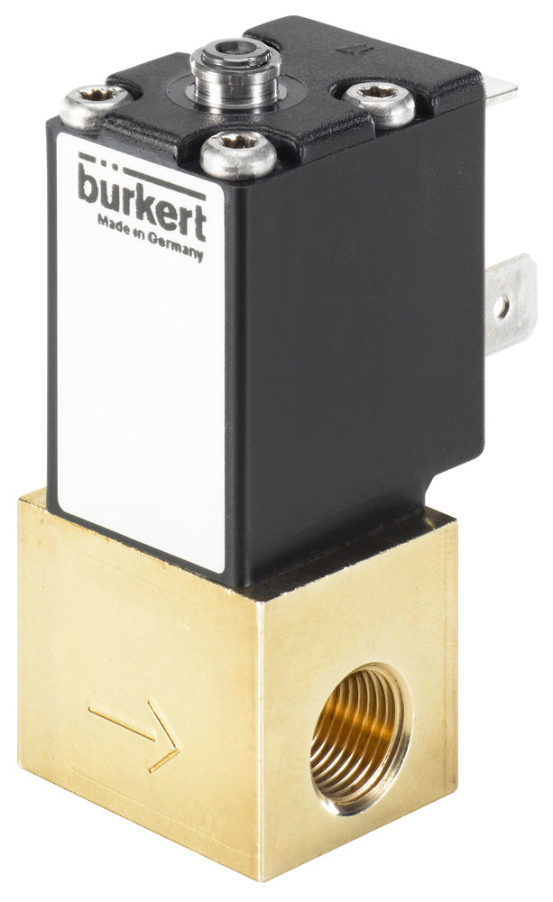 Solenoid Valve G1/8'' NC Brass FKM -1-8bar/-15-116psi 24VDC 2871 236261