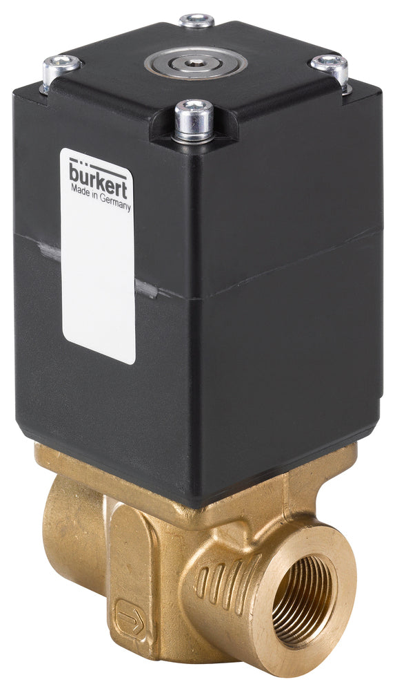Solenoid Valve NPT 3/8'' NC Brass EPDM -1-25bar/-15-363psi 24VDC 2875 255702