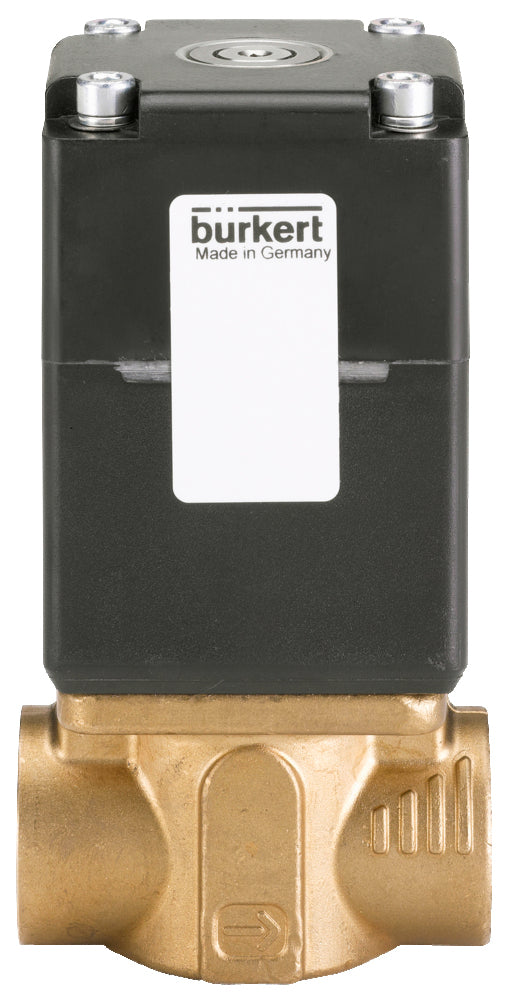 Solenoid Valve G3/8'' NC Brass FKM -1-25bar/-15-363psi 24VDC Oxygen Fat/Oil Free 2875 255467
