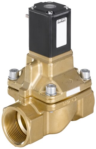 Solenoid Valve G3/8'' NC Brass PTFE 1-50bar/15-725psi 230VAC 5404 301681