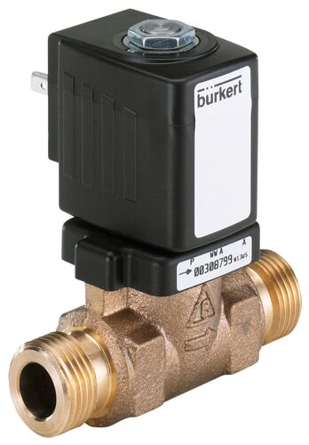 Solenoid Valve G3/4'' Male NC Bronze EPDM 0-10bar/145psi 24VDC Anti-Waterhammer Drinking Water 6213 312248