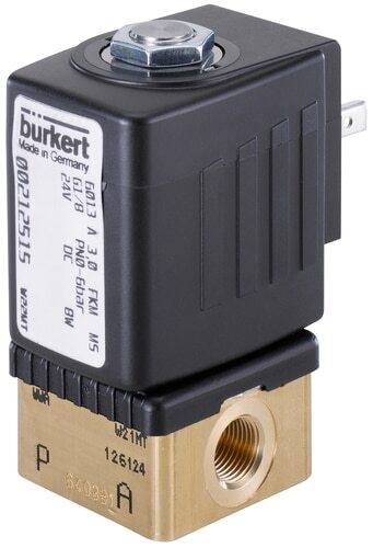 Solenoid Valve G1/4'' NO Brass FKM 0-8bar/116psi 110VAC 6013 217534